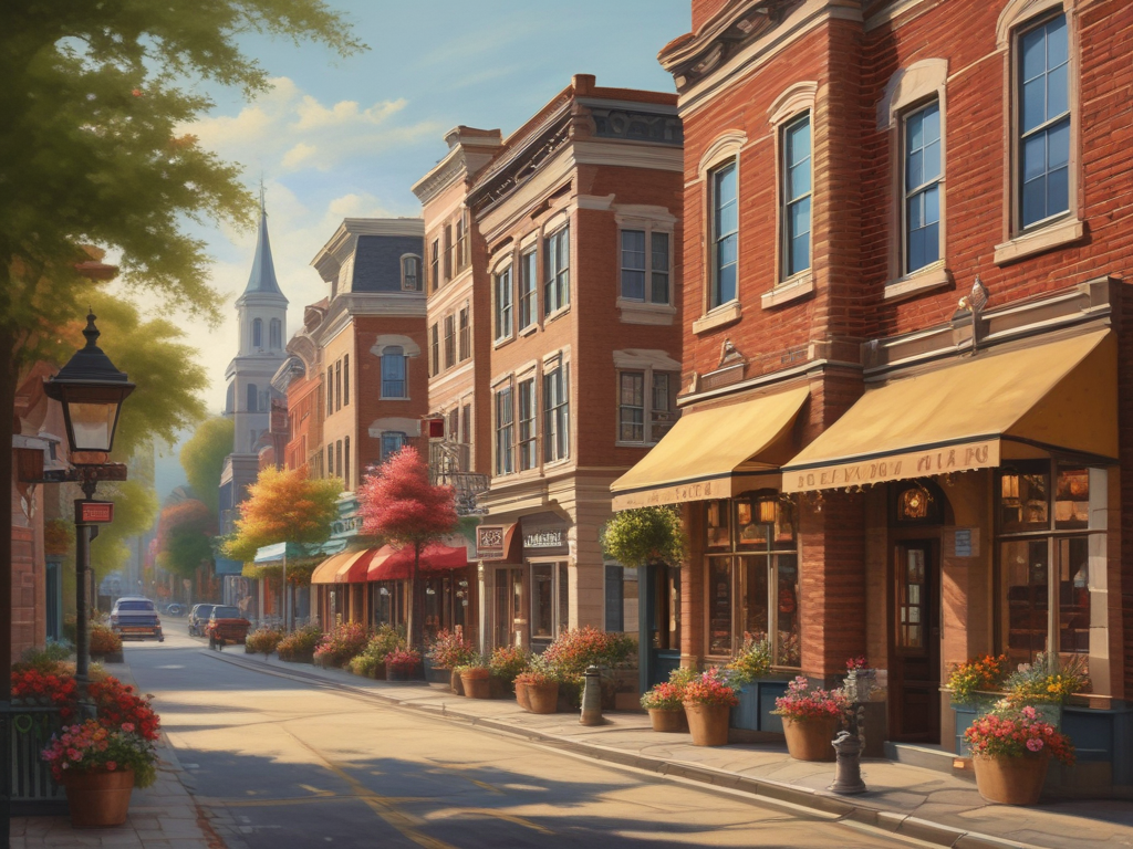Самые очаровательные маленькие города США для идеа
